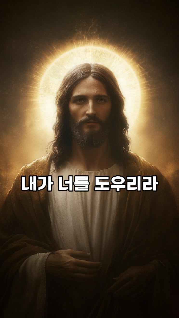  내가 너를 도우리라  예수님 마음️