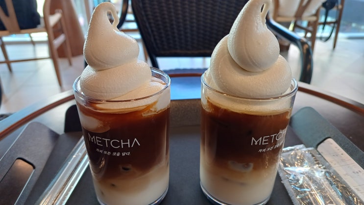  [맷차 명동본점]명동 대형카페 말차맛집 우유아이스크림라떼 리뷰