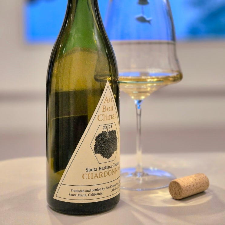  오 봉 클리마 샤도네이 산타 바바라 카운티 (Au Bon Climat Chardonnay Santa Barbara County) 2023 와인 리뷰