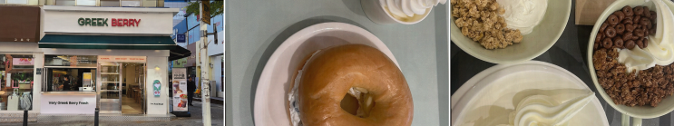 수지 디저트 맛집, 건강한 요거트 아이스크림이 매력적인 그릭베리 용인수지점