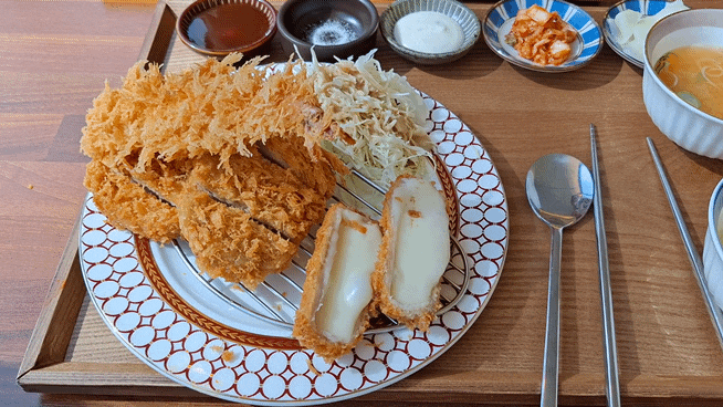  송내역돈까스 카츠공방 송내역점 모듬카츠 맛있음
