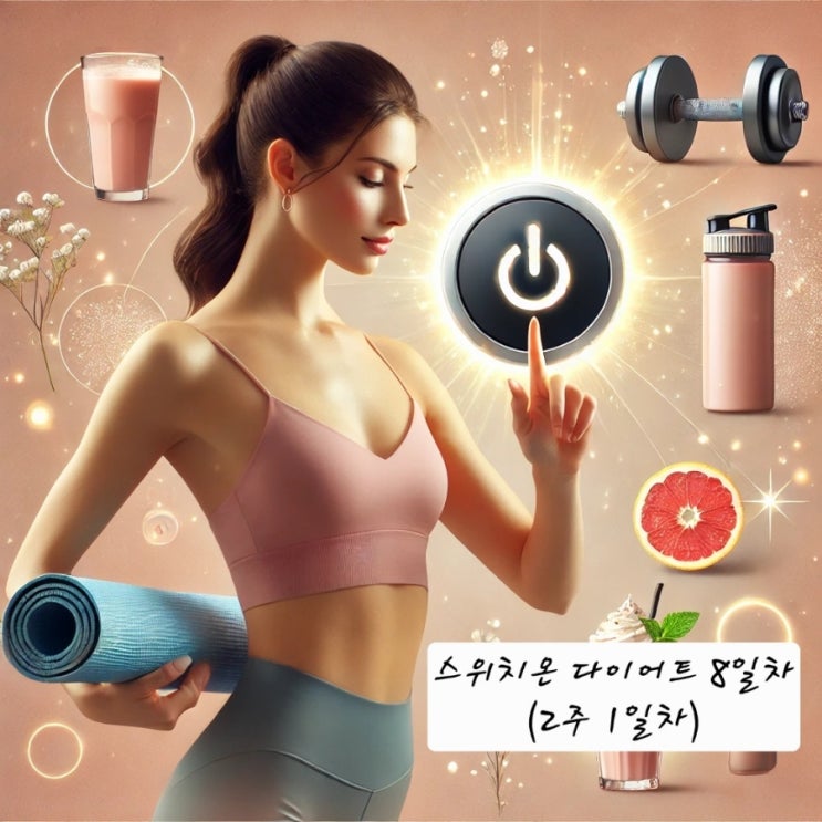  3차 스위치온 다이어트 8일차(2주1일차) 일기 - 드디어 저녁일반식 시작