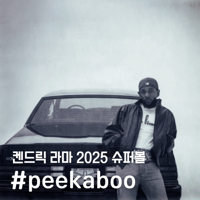 '켄드릭 라마' 슈퍼볼, peekaboo 노래주요가사 GNX 빙밥붐붐붐밥뱀
