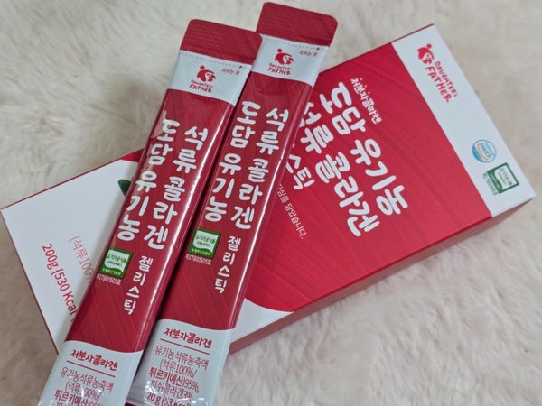맛있는 콜라겐추천 도담유기농 석류콜라겐 젤리스틱