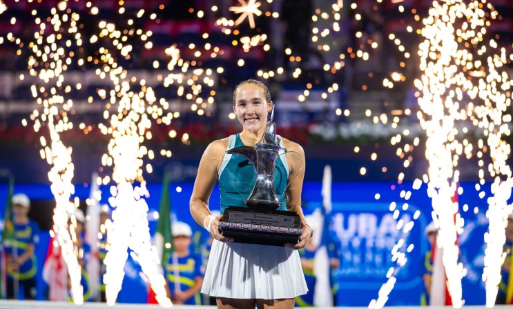 미라 <b>안드레예바</b> 최연소 <b>우승</b>기록 달성 WTA 투어
