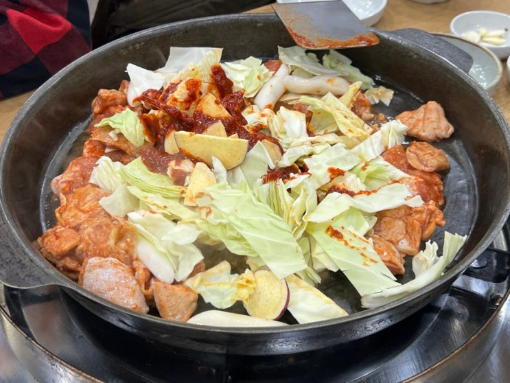  수원 스타필드 맛집 | '정통춘천닭갈비' 내돈내산 후기