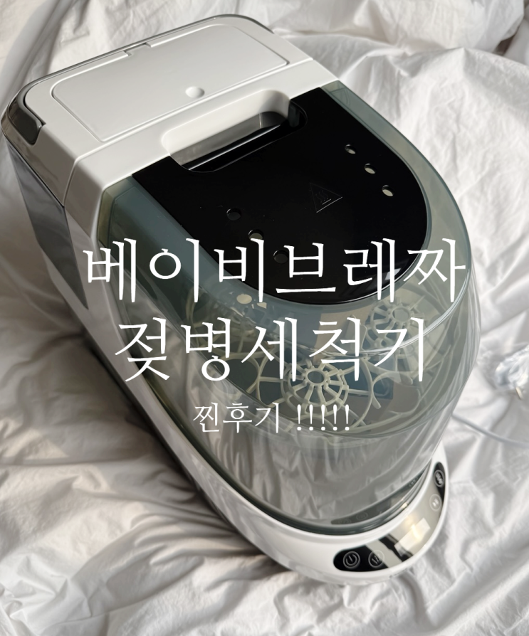  내돈내산 브레짜 세척기 구매 , 맘마존 셋팅