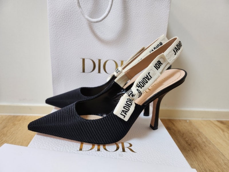 디올 DIOR J'Adior 자디올 슬링백 펌프스 10cm 명품구두 구매 후기