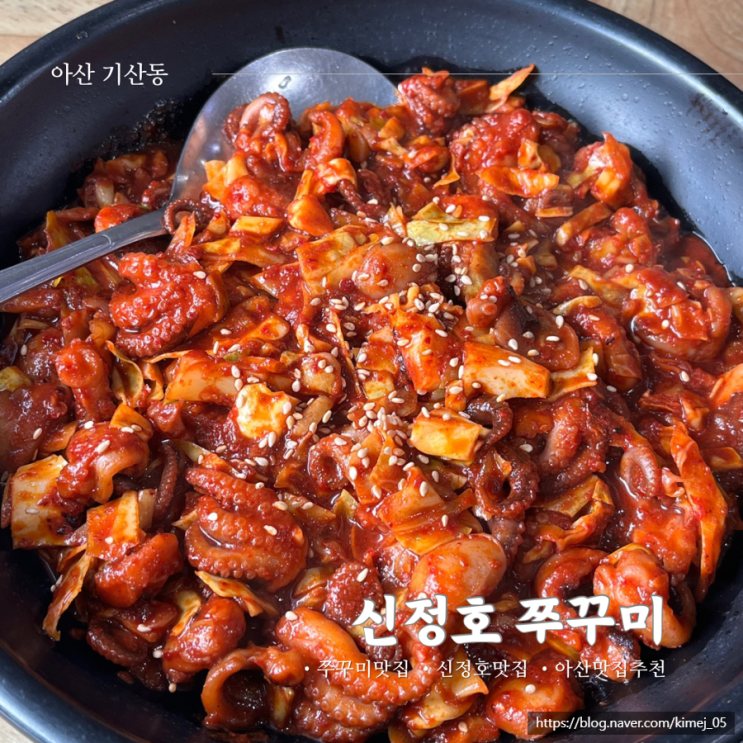  아산 맛집 신정호 쭈꾸미 칼국수 세트 메뉴 추천