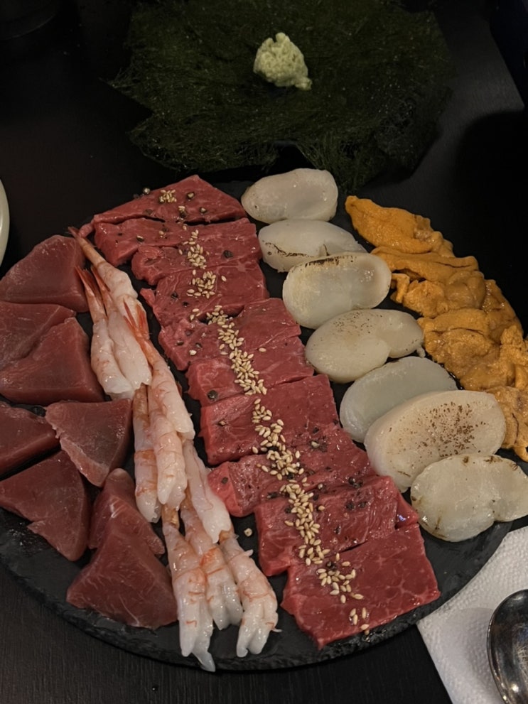  우니 러버  이자카야 어테이너블 방문 후기 (친구가 쏨!!!)