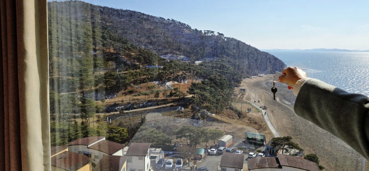 천북굴단지 숙소 일몰이 예쁜 호텔뷰 펜션