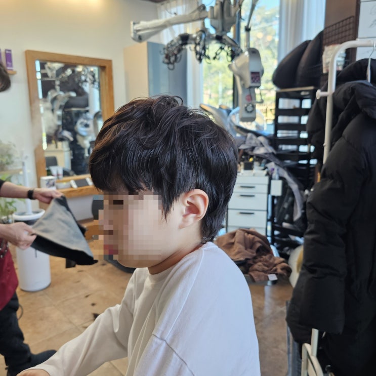  울산 무거동 미용실 남자 쉐도우펌 감성살롱 재방문후기