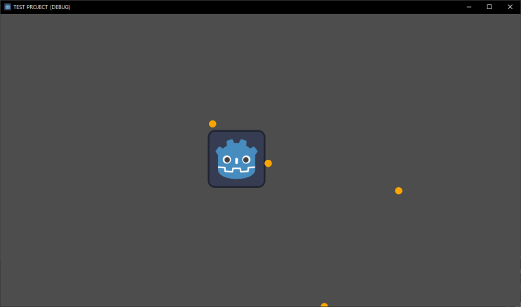 Godot 초간단 게임 만들기 - 4 : 총알피하기 게임 개발