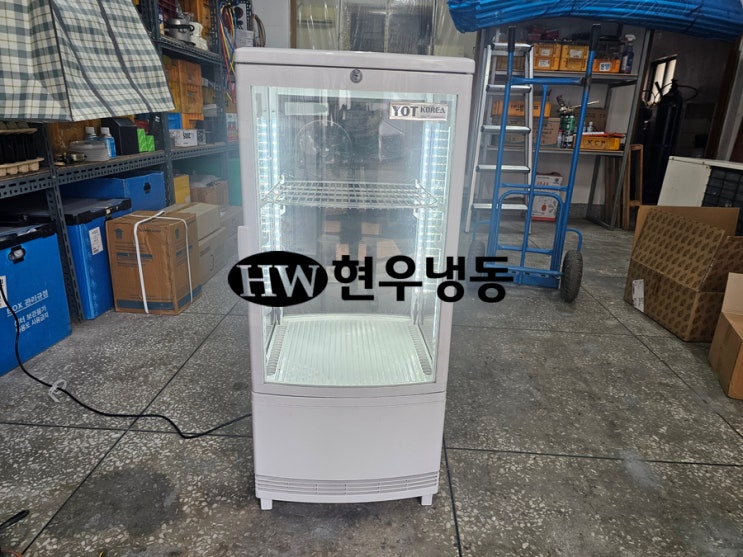 울산쇼케이스수리 냉장쇼케이스 응축기 팬모터 청소수리 (주)한국와이오 RTW-78L-1L(2R)