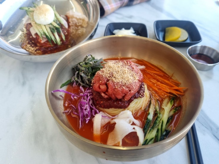  경주 황리단길 밀면 찐맛집 황남밀면!!(한정판매 메뉴)