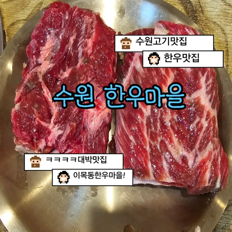 수원고기맛집 수원한우맛집 이목동한우마을 : 한우마을