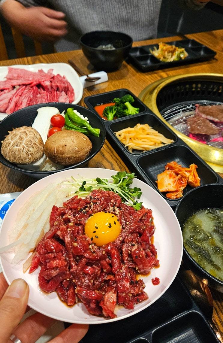  부산 정관 한우 맛집 프라이빗한 공간에서 즐기는 소고기 맛집