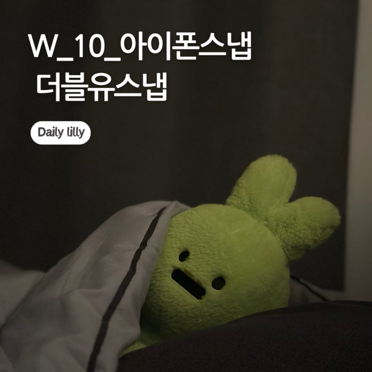  W_10_아이폰스냅 더블유스냅 계약후기( 지인 할인코드 0 ) 밝은홀 추천!