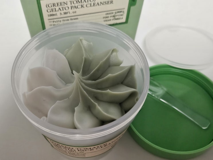  젤라또 팩클렌저 풀리 그린토마토 아이스크림 클렌저 사용후기