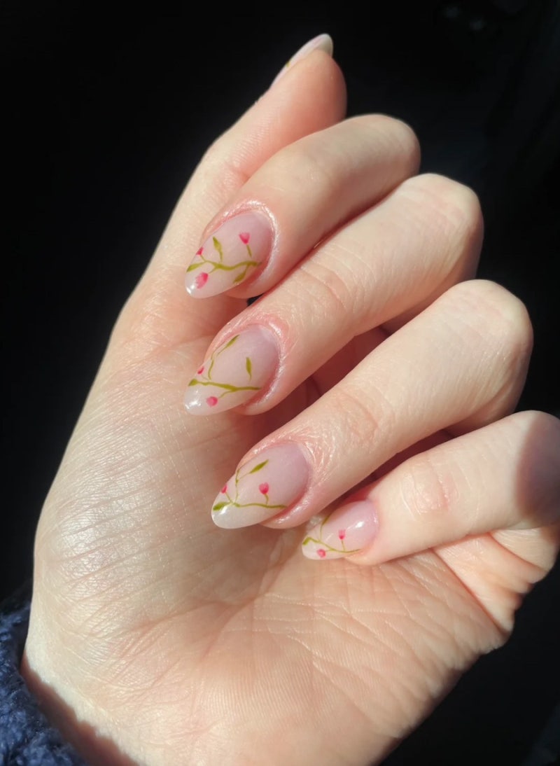2025년 최고의 봄 네일 아트 아이디어 47가지 : 네이버 블로그, image size:800x1094