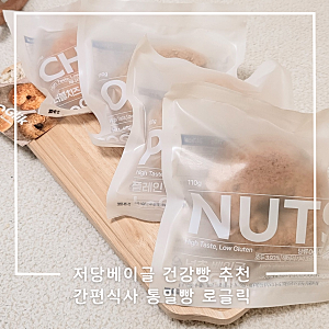 저당베이글 건강빵 추천 간편식사 통밀빵 로글릭