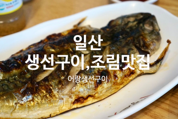  정발산역 맛집 생선 구이 조림 맛집 어랑생선구이 아침식사가능