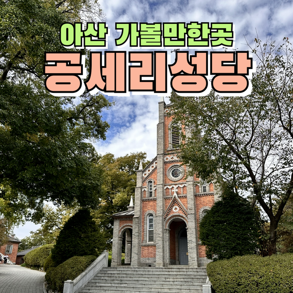  아산여행 가볼만한곳 공세리성당 한국에서 가장 아름다운 성당