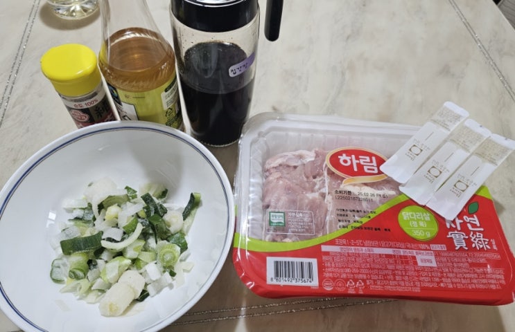  하림닭다리살 정육 , 닭고기 요리