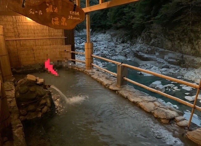  도쿠시마 이야온천 숙박 노천탕 후기