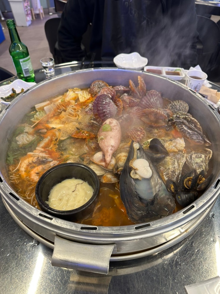  포항 효자 갯벌의 조개 신선하고 푸짐한 대왕조개전골 후기
