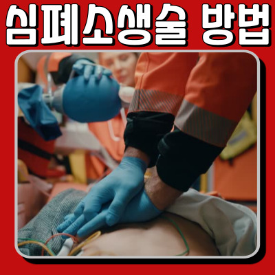 심폐소생술(CPR) 순서와 방법! 위급 상황에서 생명을 살리는 응급 처치 총정리