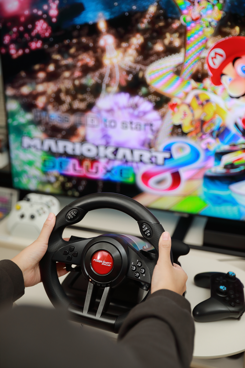 7만원 대 가성비 레이싱 휠! 조이트론 파워시프트 레볼루션 레이싱 휠 리뷰 : 네이버 블로그