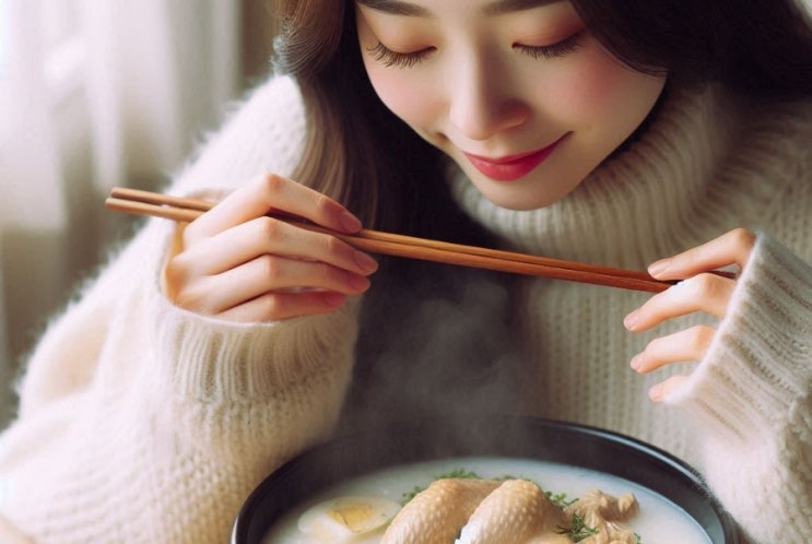  아픈 어머니 손수 삼계탕 당뇨 보양식 상관 관계?