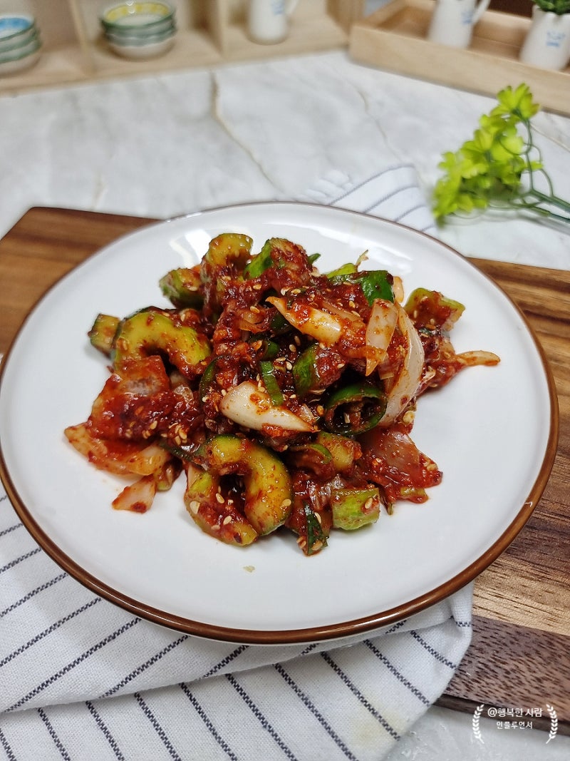 알토란 오이김치 레시피 밥반찬 만드는법 오이깍두기 담그는법