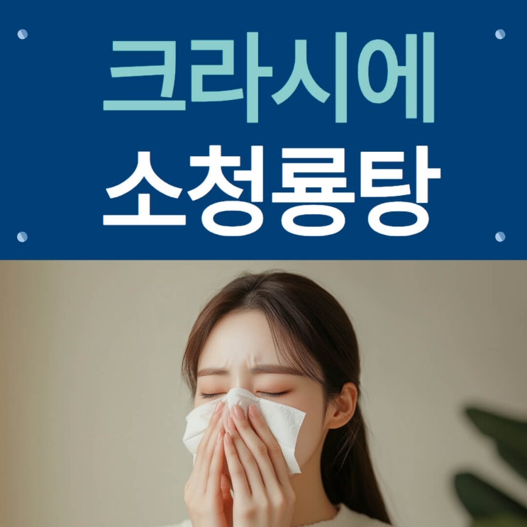 크라시에 소청룡탕 엑스 세립 효능 및 처방료