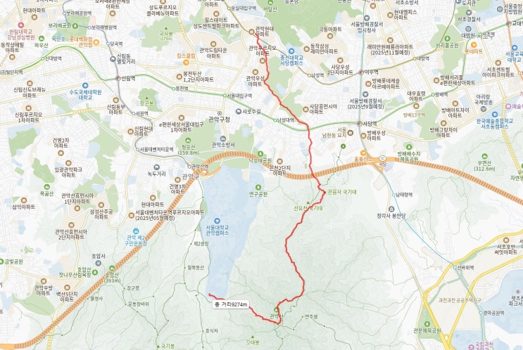 관악산 일출산행
