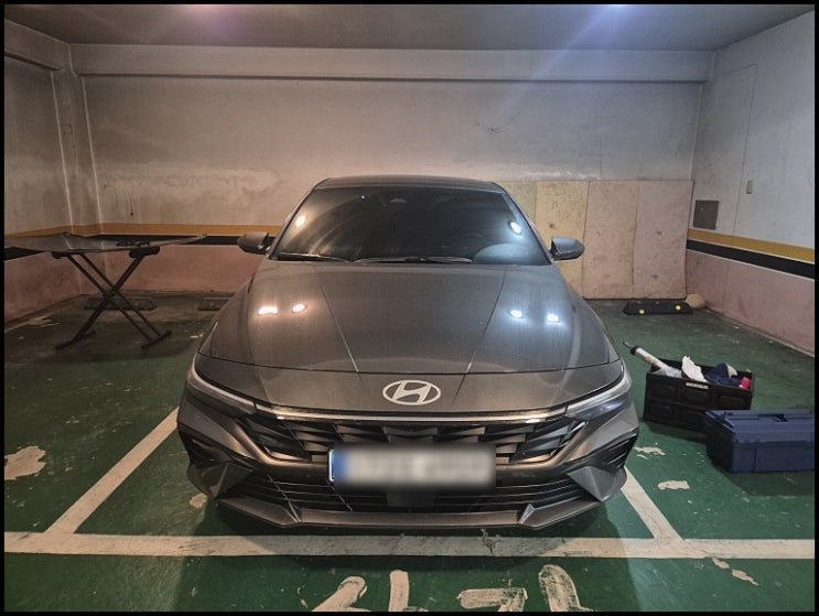  안산자동차유리교환 현대 아반떼 시흥 앞유리 교체 보수 전문