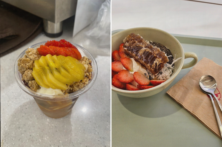  맛있는 건강 디저트, 그릭베리 용인수지점에서의 특별한 점심시간