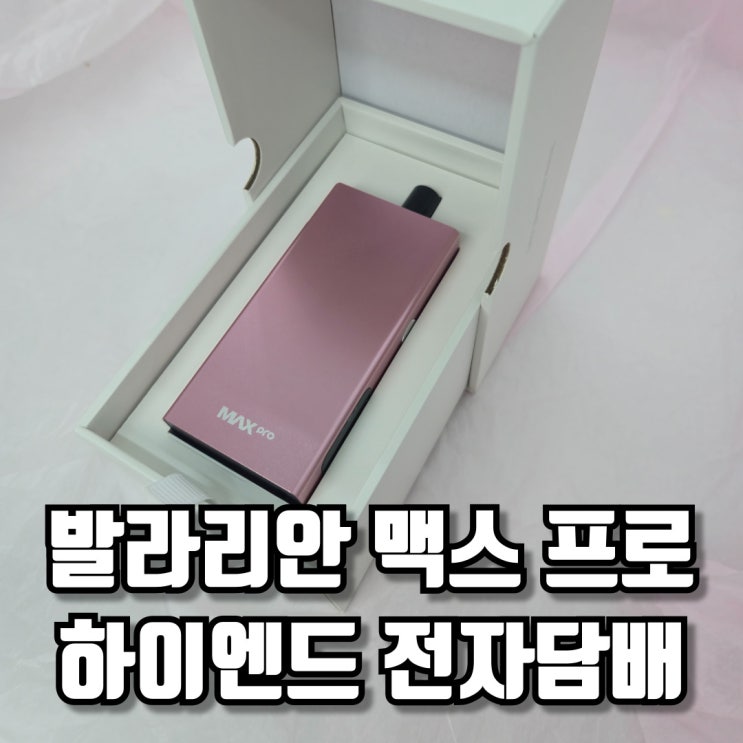  발라리안 맥스 프로, 이 정도면 진짜 하이엔드