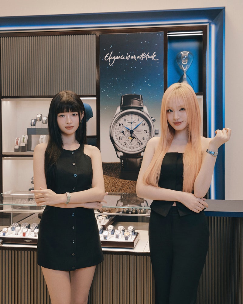 IVEのレイ＆リズ、カン・ハヌルがロンジンブティックのリニューアルオープンを祝う！