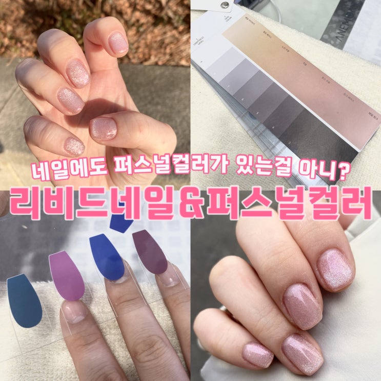  내돈내산 면목동 리비드네일 & 퍼스널컬러 진단  : 사가정역 네일샵 후기