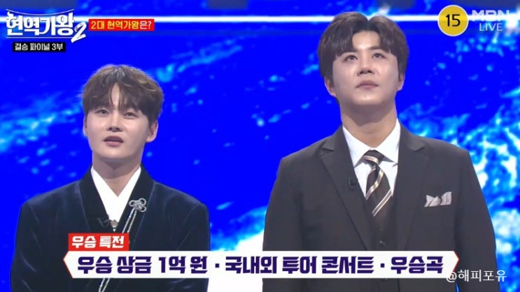 <b>현역가왕</b>2, <b>결승전</b> 2대 <b>현역가왕</b> 탄생, 최종 결과 순위 발표... 