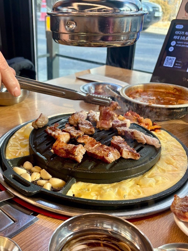  남위례역 맛집 해월숯불고기:) 육즙가득 프리미엄 한돈 삼겹살집