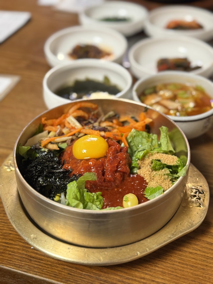  전주 호남각 송천동 한정식 맛집 내돈내산 비빔밥