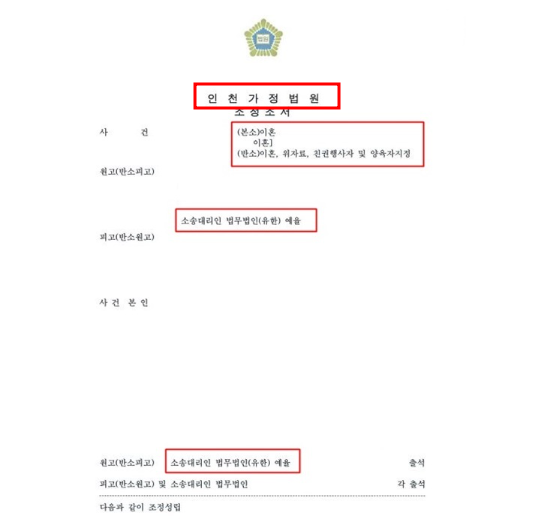 인천상간남소송 해결하려면