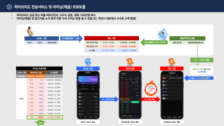  [비트코인트&피코나]핑퐁 앱테크 프로세스 공개