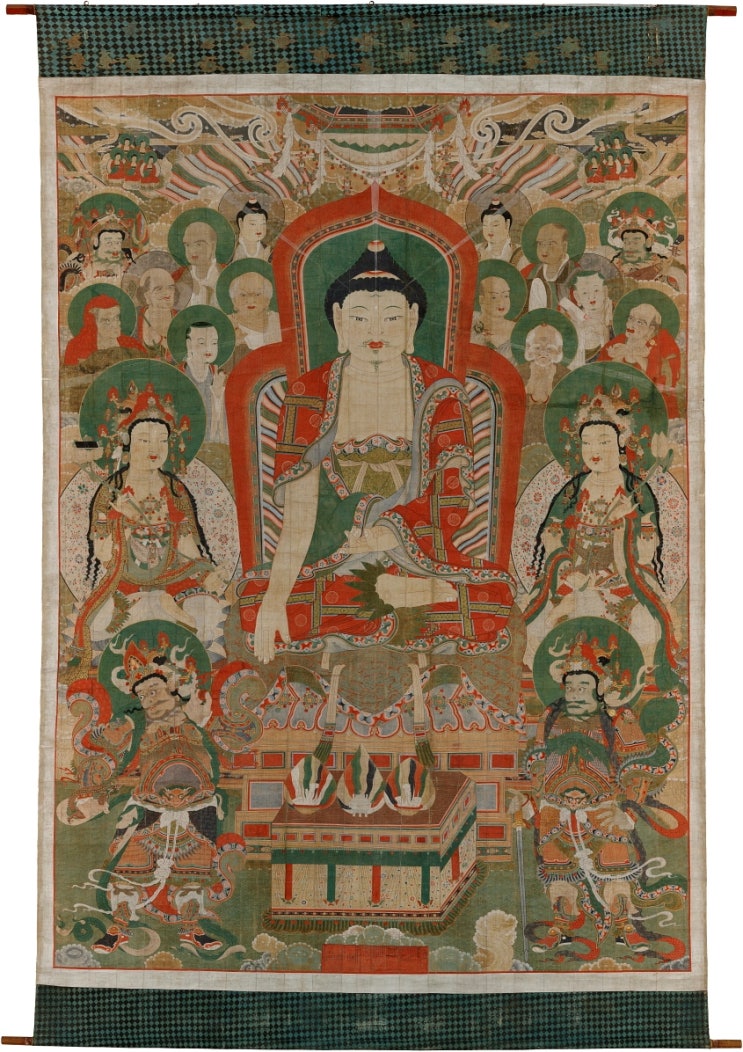  국보 제301호, 구례 화엄사 영산회괘불탱: 10미터가 넘는 초대형 불화에 대해 알고 계신가요?