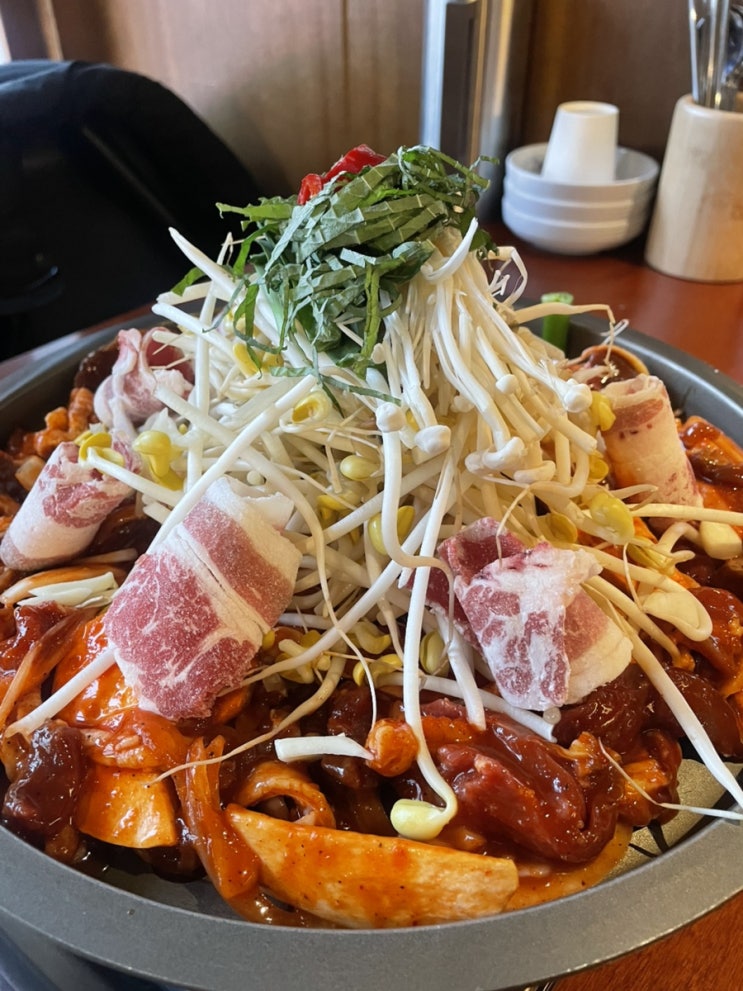  대구 교동 맛집 오리불고기 전덕삼