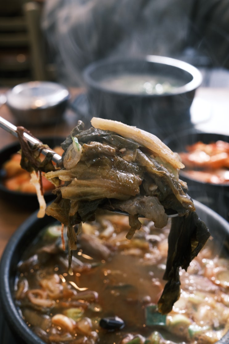  파주 다율동 우두옥 소머리 국밥 맛집 주차
