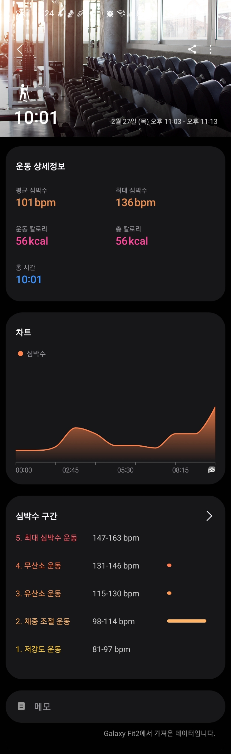  [스텝퍼] 2/27일(목)_근력운동(홈트)